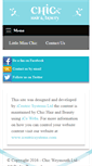 Mobile Screenshot of chicsalon.co.uk